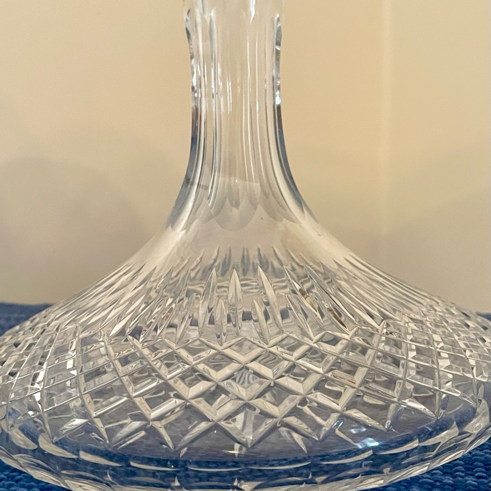 ❌SOLD❌ Vintage Crystal Galway Hand Cut Irish Ship Decanter w/Stopper - Picture 6 of 8
